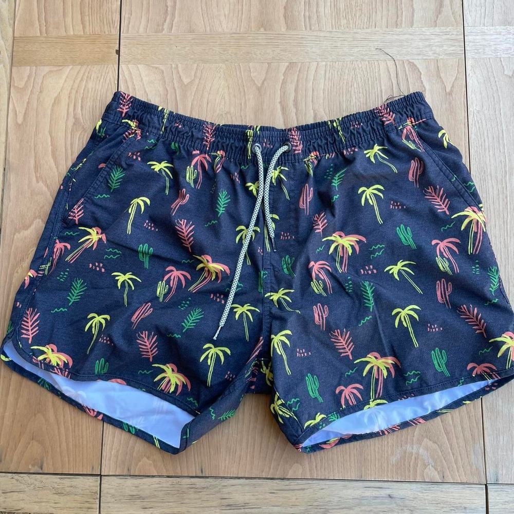 Maamgic Men’s 2XL Summer Swim Trunks Vacation Novelty Print Beach